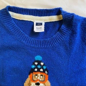 Janie and Jack | 6-12 months, Ski Dog Crewneck Sweater